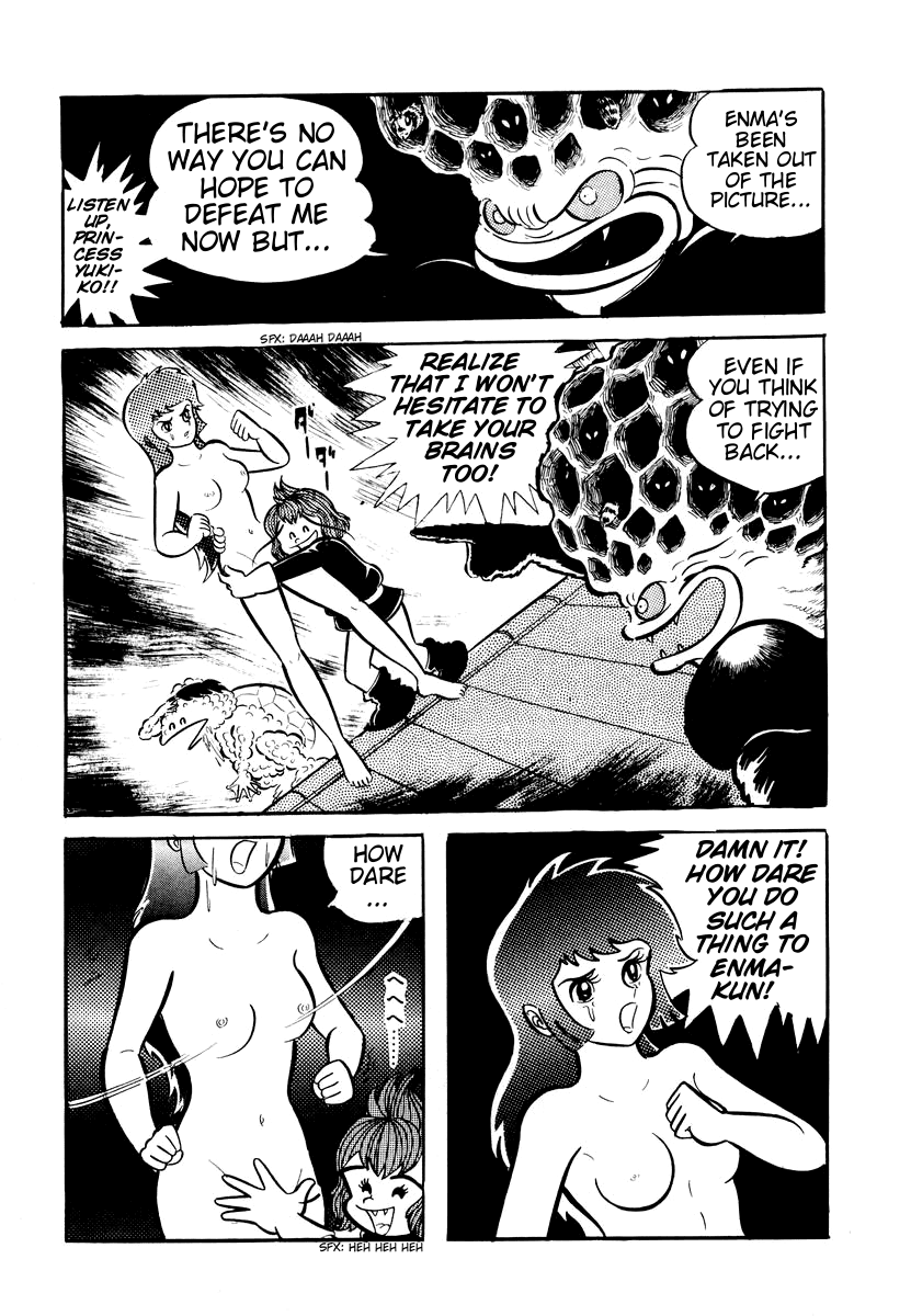 Dororon Enma-kun Chapter 6 page 28 - Chapter 6: The Bald Hive-Headed Bee Youkai