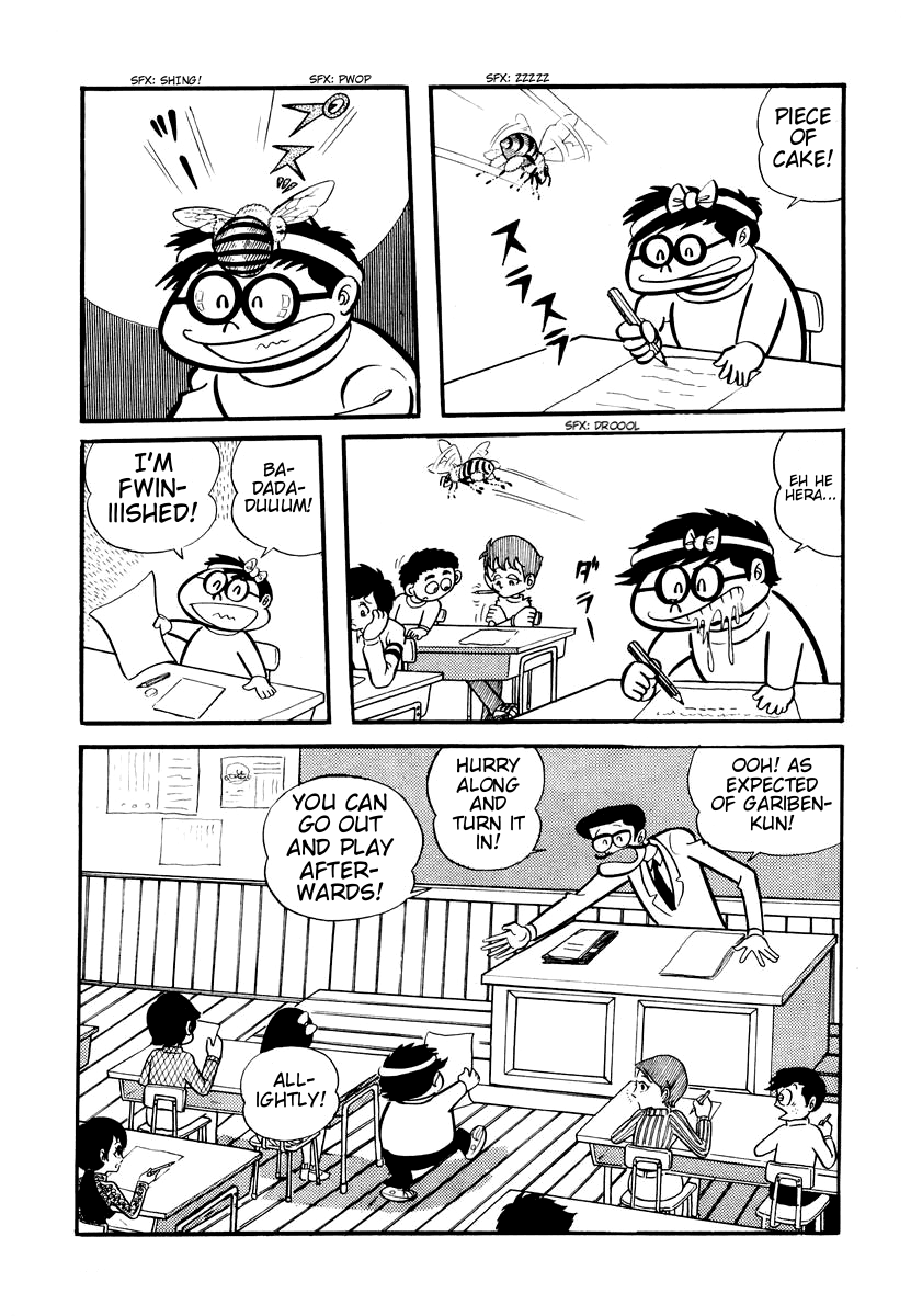 Dororon Enma-kun Chapter 6 page 4 - Chapter 6: The Bald Hive-Headed Bee Youkai