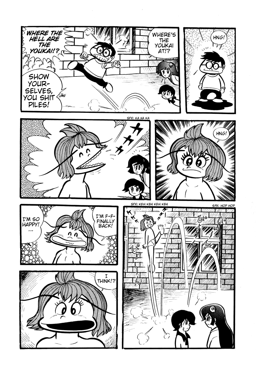Dororon Enma-kun Chapter 6 page 47 - Chapter 6: The Bald Hive-Headed Bee Youkai