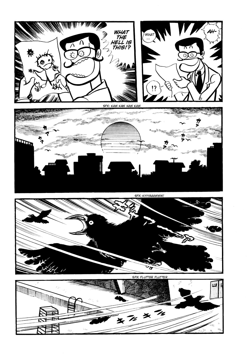 Dororon Enma-kun Chapter 6 page 5 - Chapter 6: The Bald Hive-Headed Bee Youkai