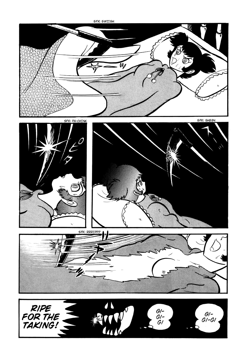 Dororon Enma-kun Chapter 7 page 3 - Chapter 7: The Angry Black Skull Youkai Part 1
