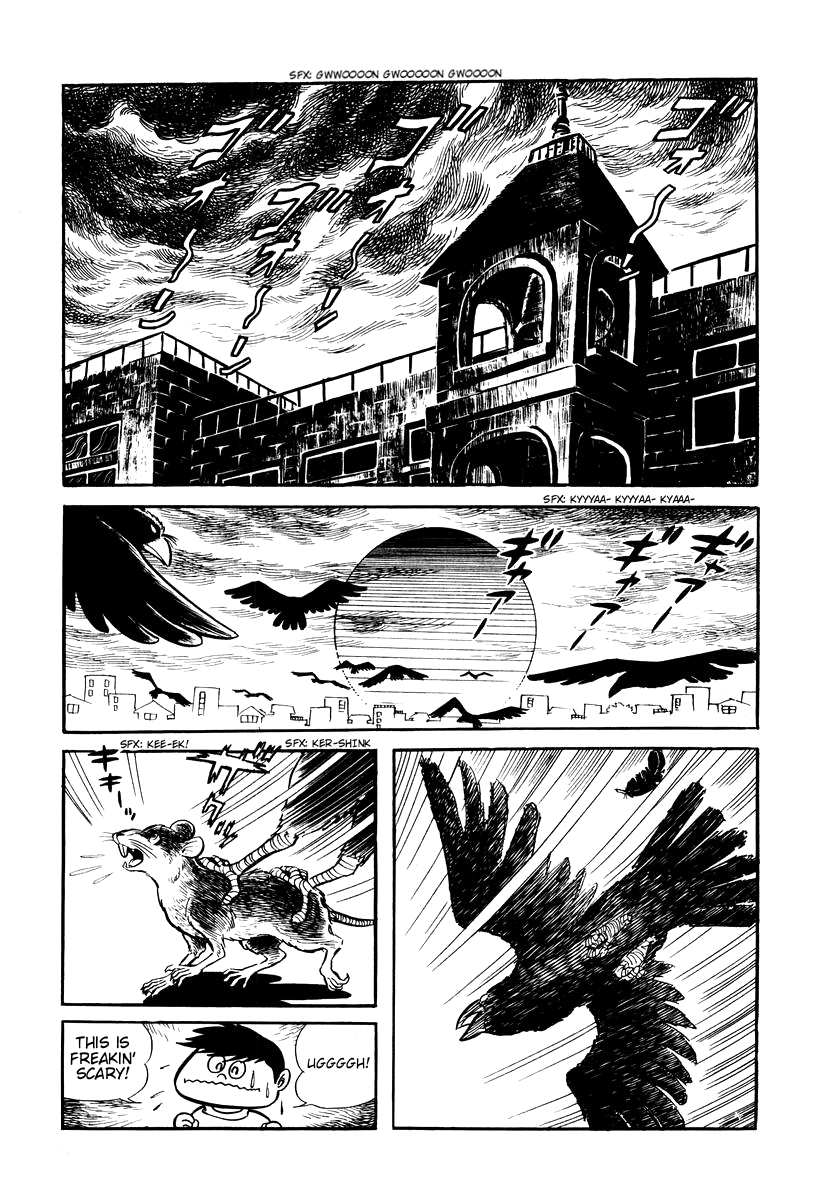 Dororon Enma-kun Chapter 7 page 5 - Chapter 7: The Angry Black Skull Youkai Part 1