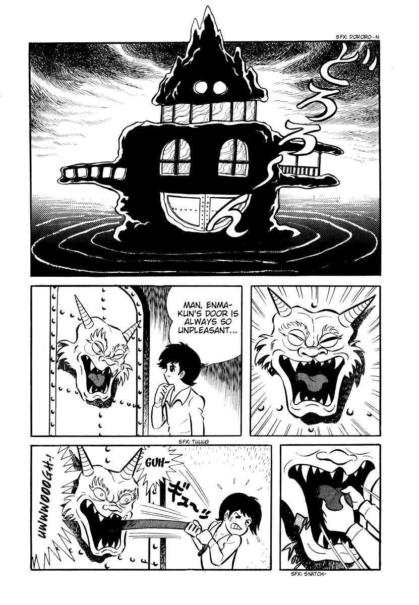 Dororon Enma-kun Chapter 8 page 19 - Chapter 8: The Angry Black Skull Youkai Part 2