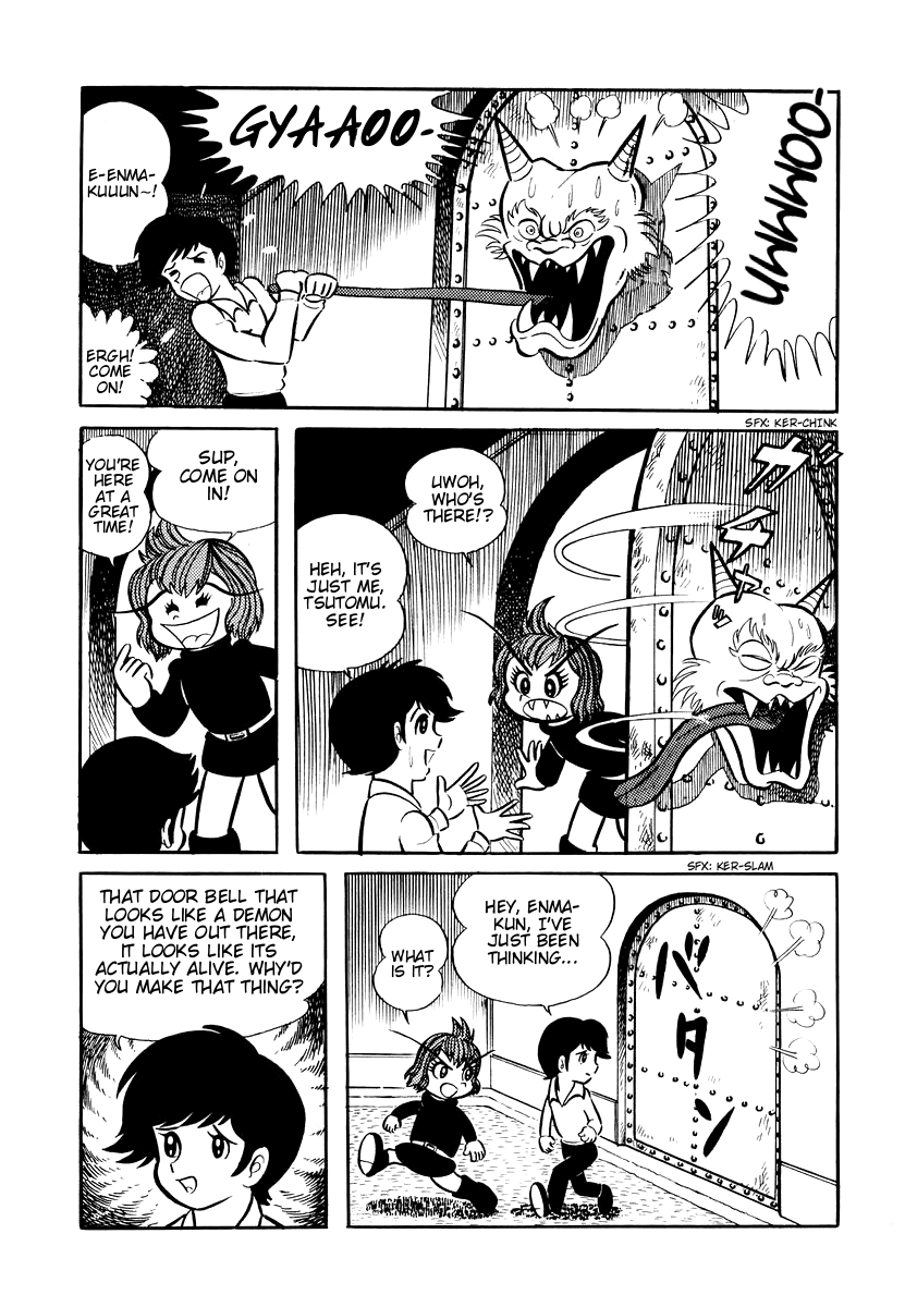 Dororon Enma-kun Chapter 8 page 20 - Chapter 8: The Angry Black Skull Youkai Part 2