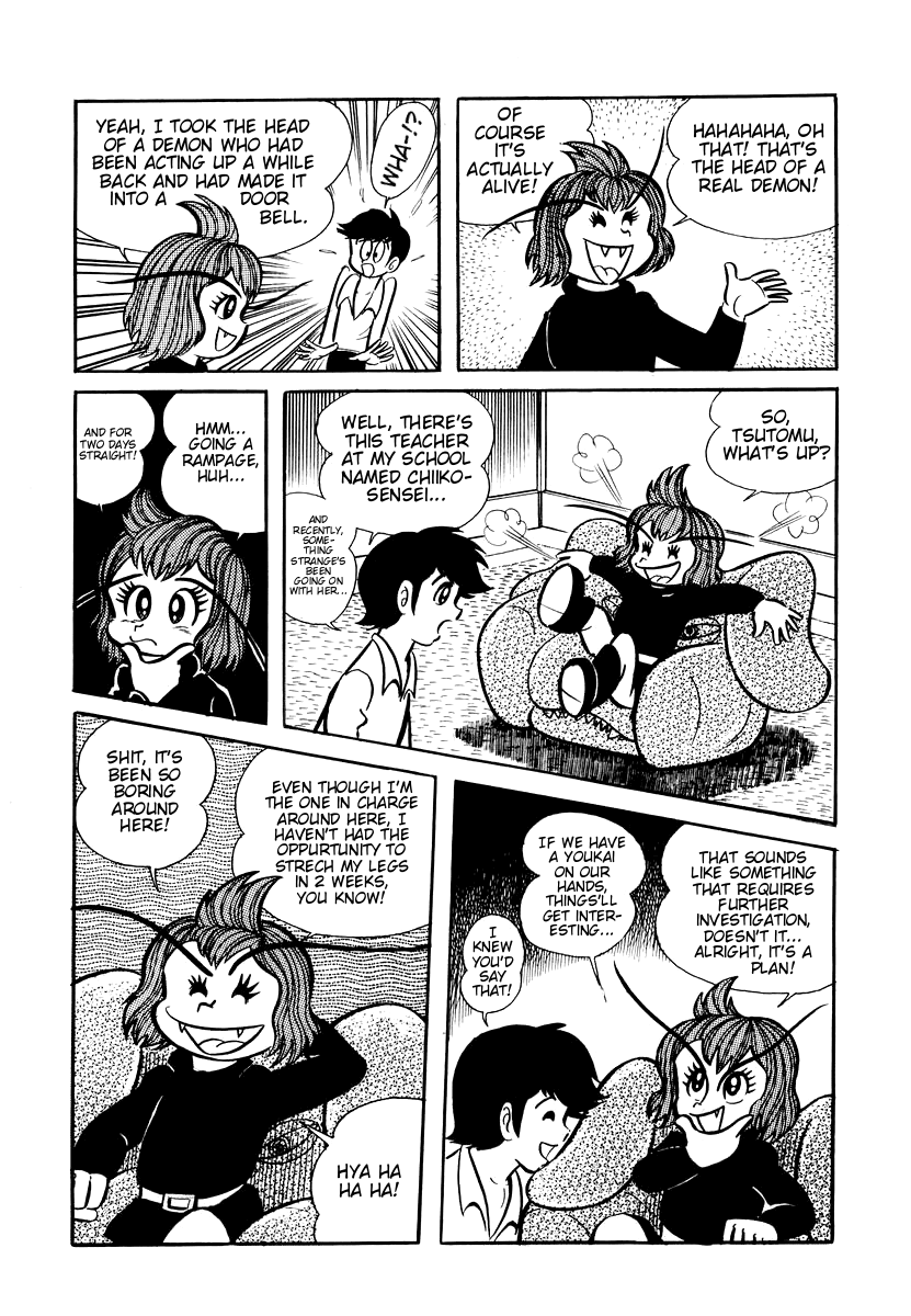 Dororon Enma-kun Chapter 8 page 21 - Chapter 8: The Angry Black Skull Youkai Part 2