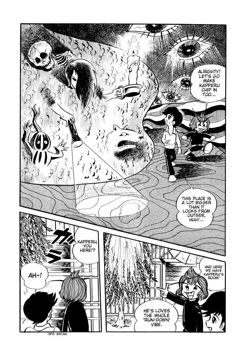 Dororon Enma-kun Chapter 8 page 22 - Chapter 8: The Angry Black Skull Youkai Part 2
