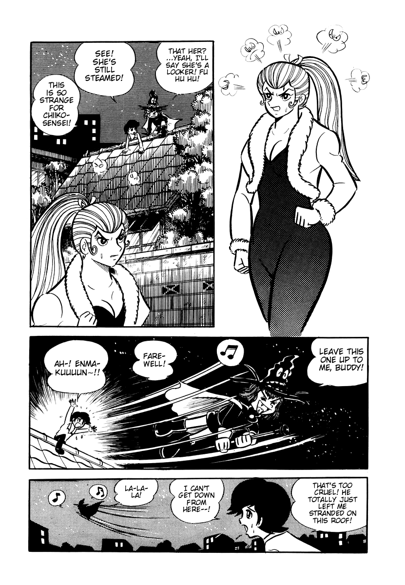 Dororon Enma-kun Chapter 8 page 25 - Chapter 8: The Angry Black Skull Youkai Part 2