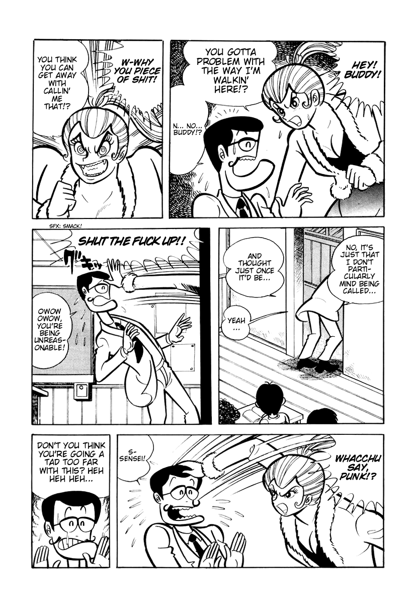 Dororon Enma-kun Chapter 8 page 4 - Chapter 8: The Angry Black Skull Youkai Part 2