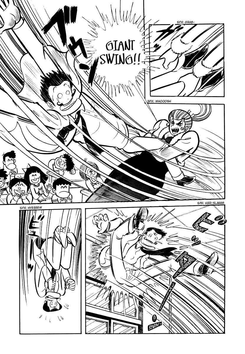 Dororon Enma-kun Chapter 8 page 7 - Chapter 8: The Angry Black Skull Youkai Part 2
