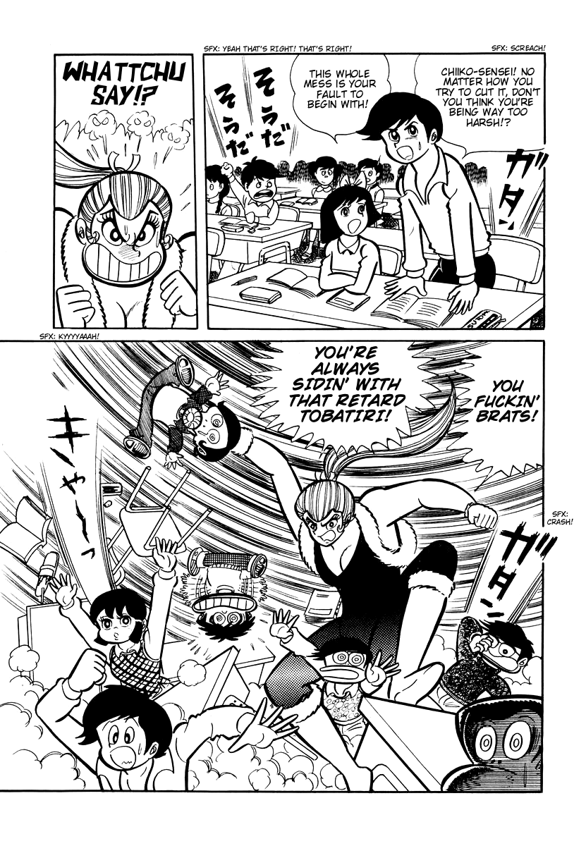 Dororon Enma-kun Chapter 8 page 9 - Chapter 8: The Angry Black Skull Youkai Part 2