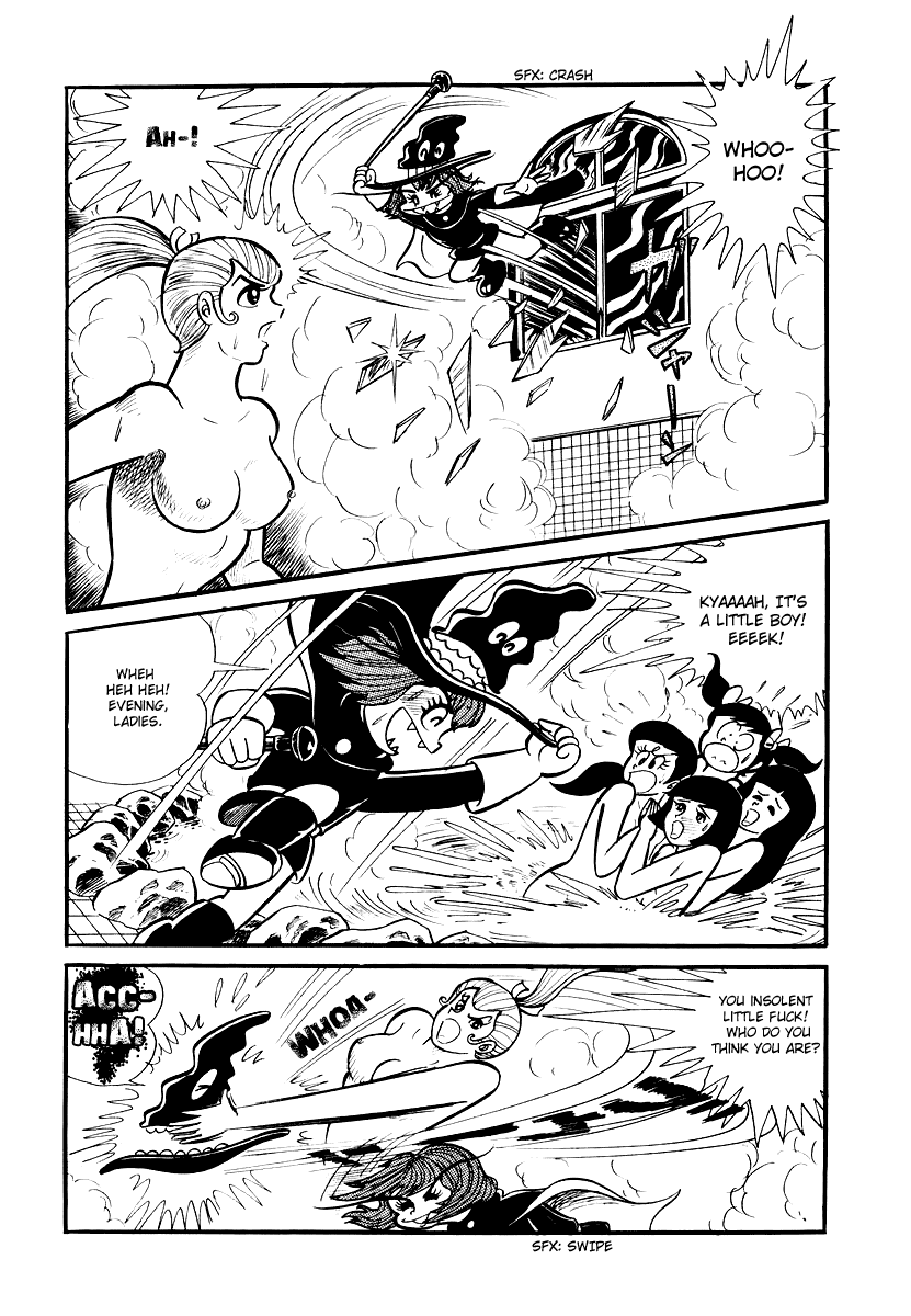 Dororon Enma-kun Chapter 9 page 3 - Chapter 9: The Angry Black Skull Youkai Part 3