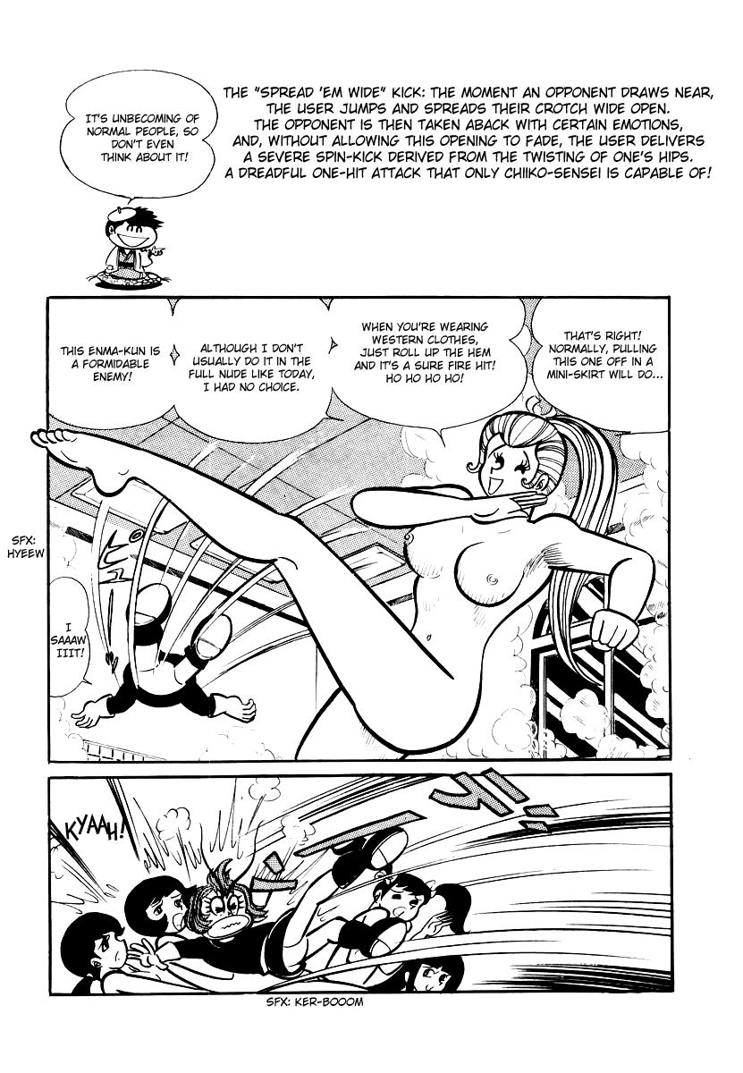 Dororon Enma-kun Chapter 9 page 8 - Chapter 9: The Angry Black Skull Youkai Part 3