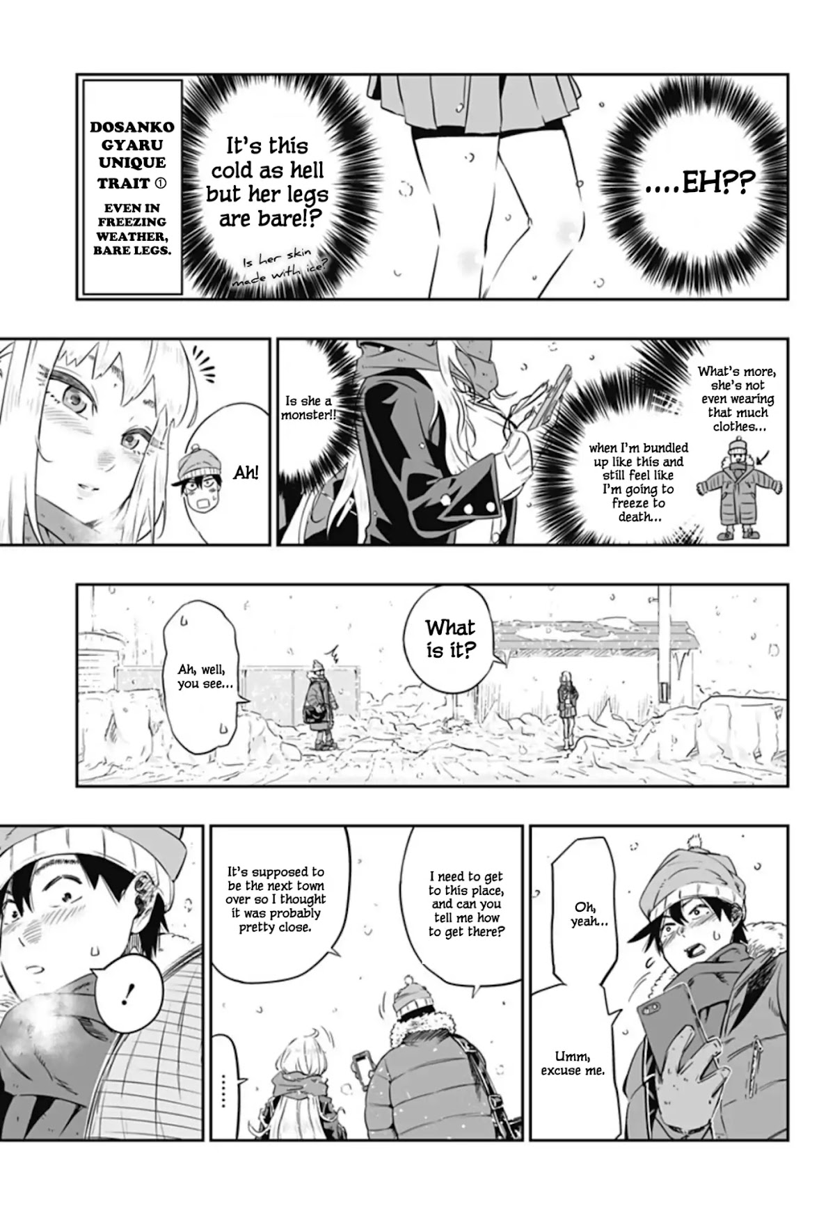 Dosanko Gyaru Is Mega Cute Chapter 0 page 5 - Chapter 0: Oneshot