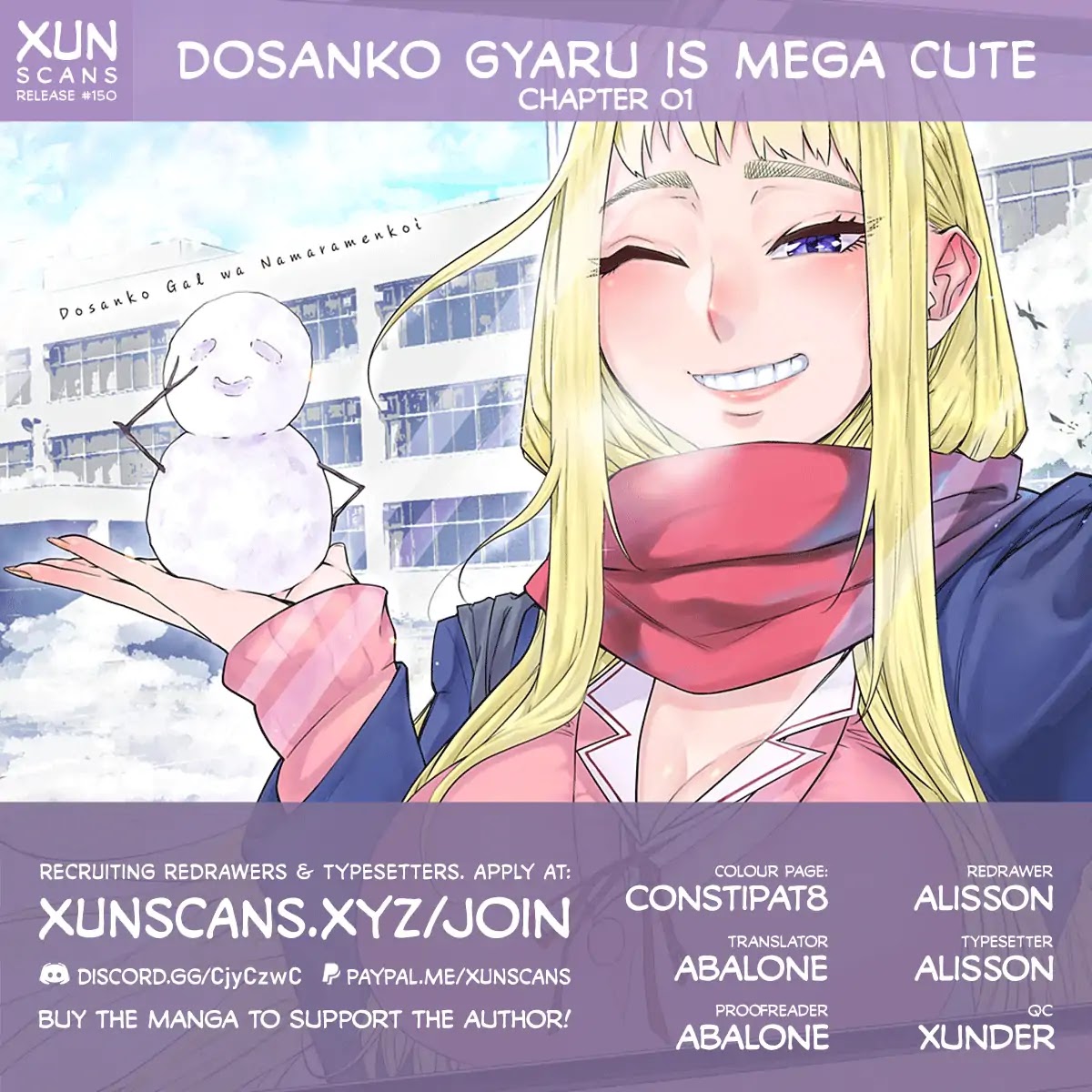 Dosanko Gyaru Is Mega Cute Chapter 1 page 1 - Chapter 1