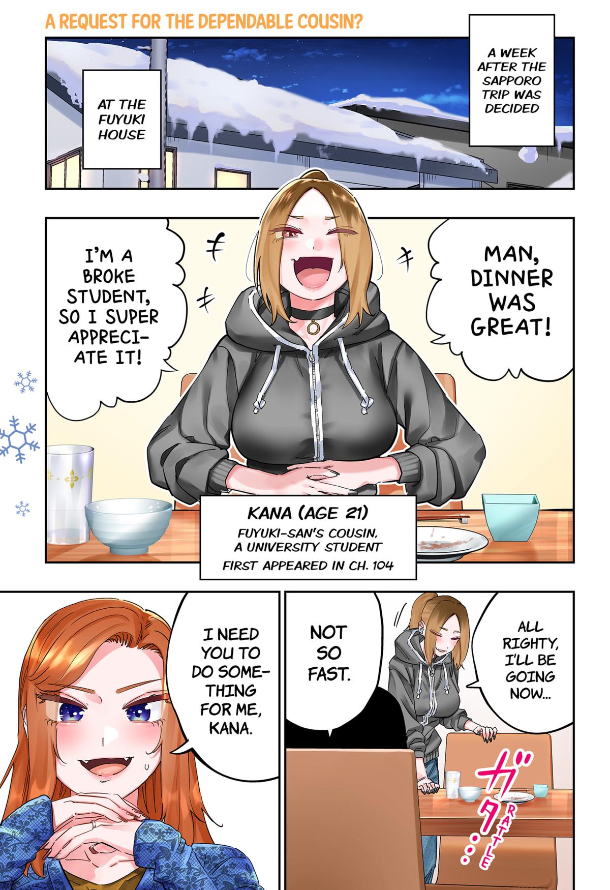 Dosanko Gyaru Is Mega Cute Chapter 107 page 1 - Chapter 107