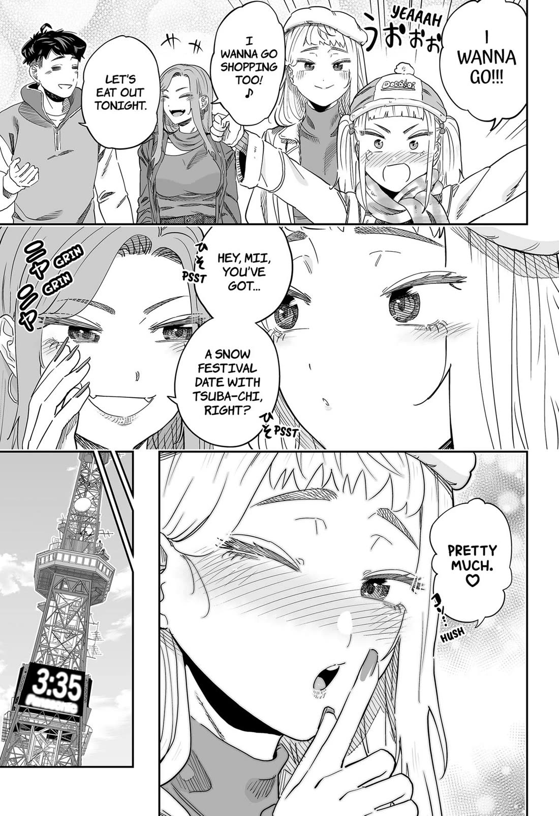 Dosanko Gyaru Is Mega Cute Chapter 109 page 3 - Chapter 109