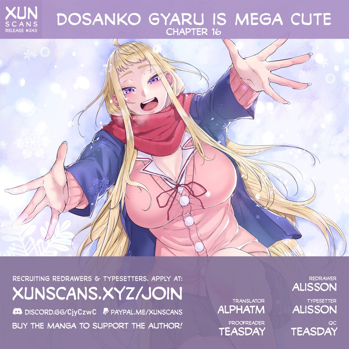 Dosanko Gyaru Is Mega Cute Chapter 16 page 1 - Chapter 16