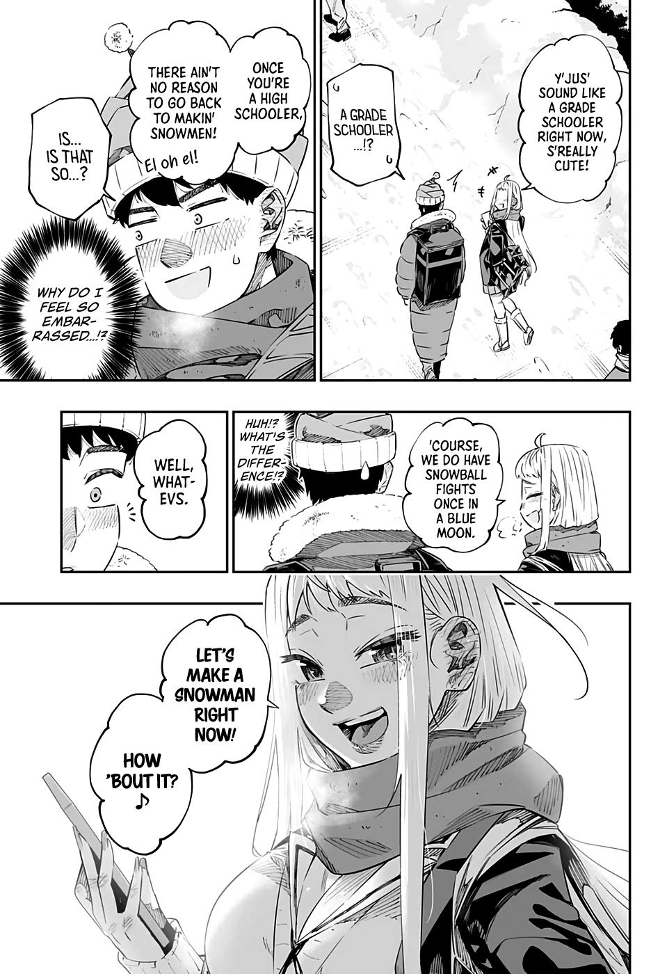 Dosanko Gyaru Is Mega Cute Chapter 43.5 page 9 - Chapter 43.5: Weekly Jump Special Chapter