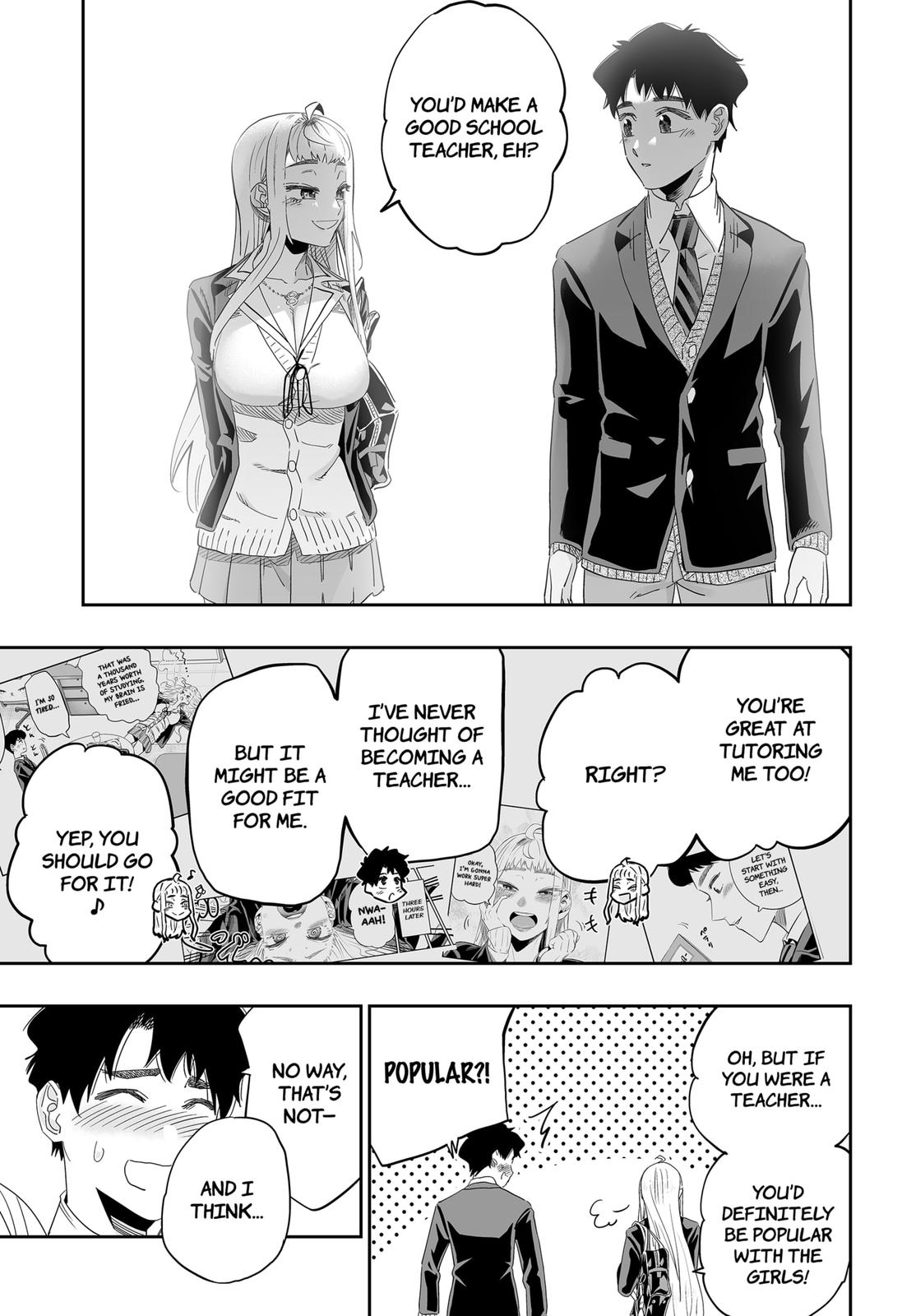 Dosanko Gyaru Is Mega Cute Chapter 92 page 9 - Chapter 92
