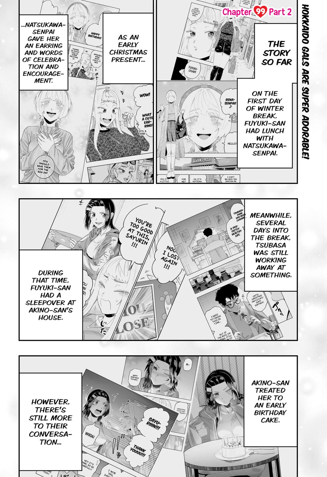Dosanko Gyaru Is Mega Cute Chapter 99.2 page 1 - Chapter 99.2