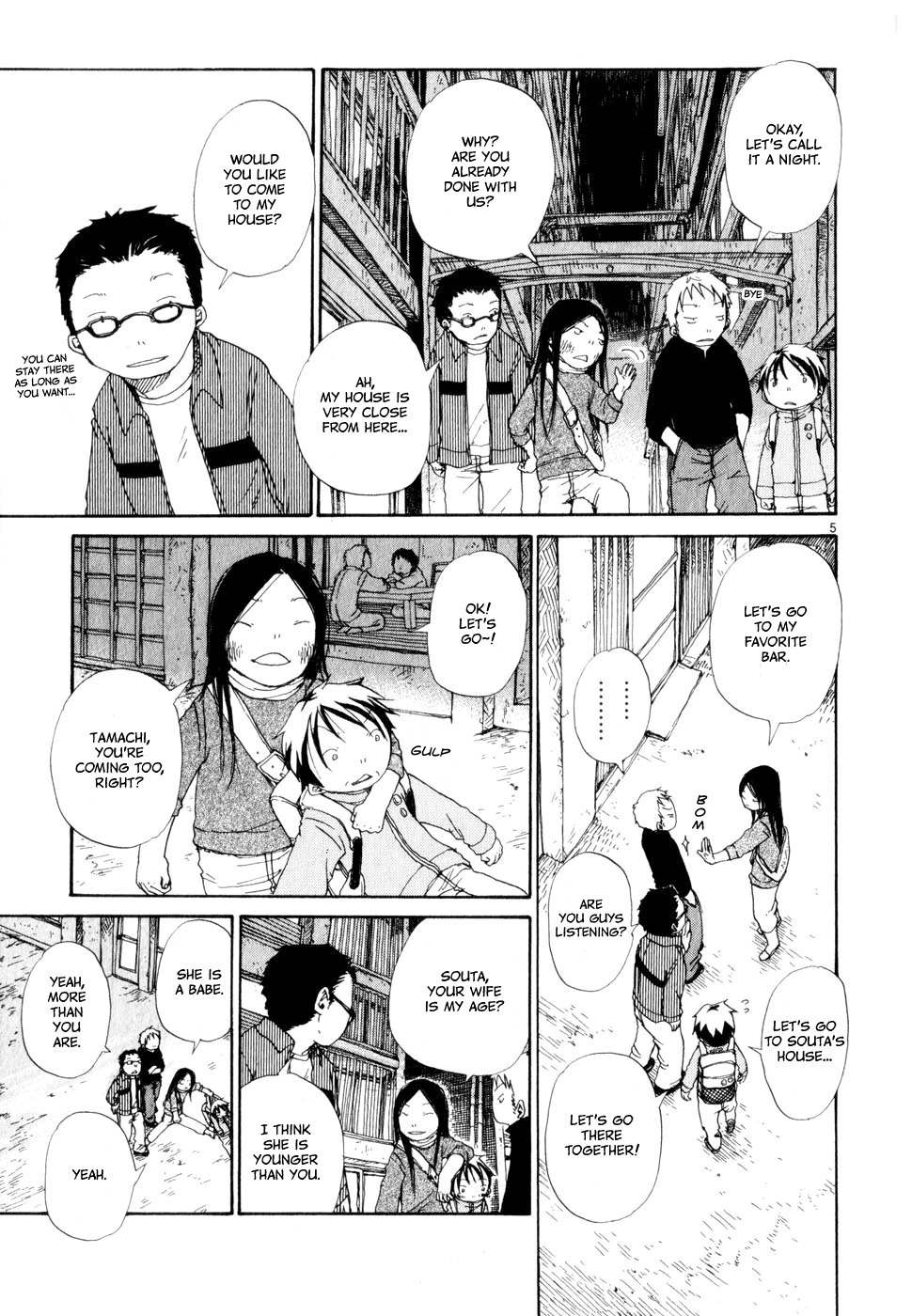 Dosei Mansion Chapter 14 page 5 - Chapter 14: A Place Where I Am Now