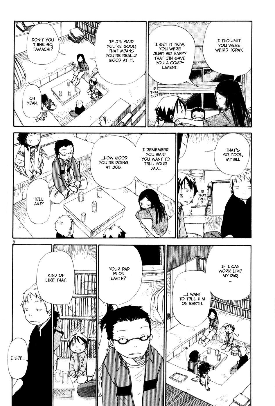 Dosei Mansion Chapter 14 page 8 - Chapter 14: A Place Where I Am Now