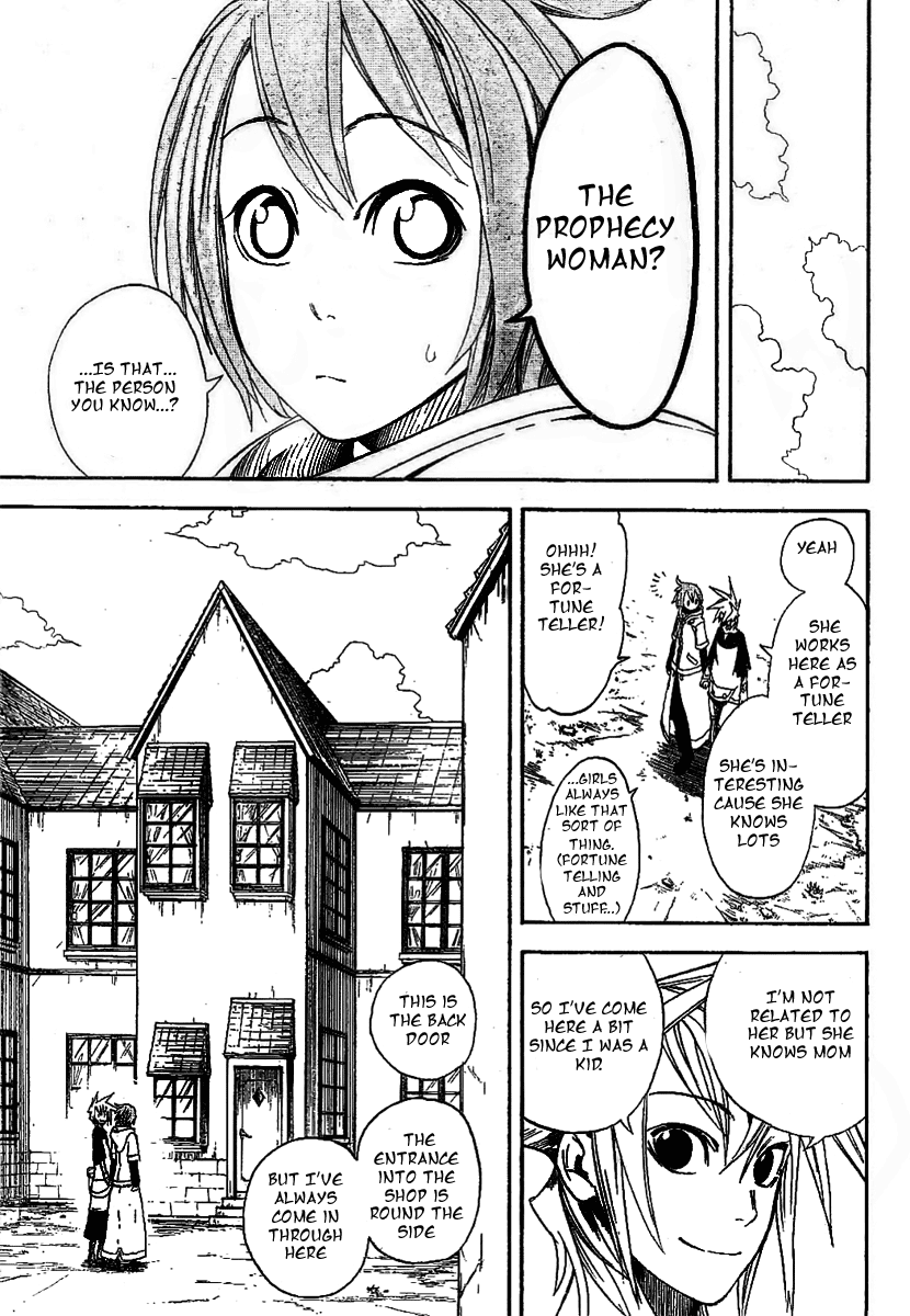 Double Arts Chapter 11 page 11 - Chapter 11: Fallan Denzell and the Prophecy woman