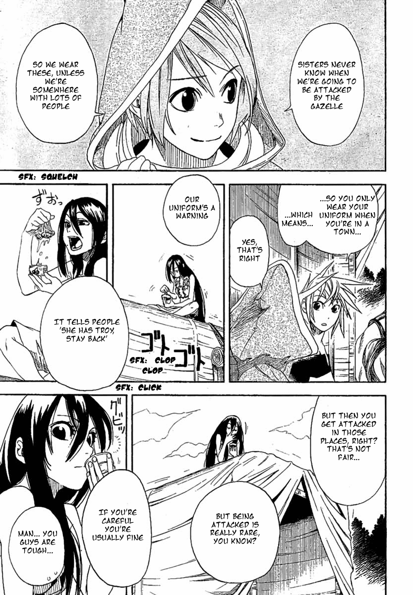 Double Arts Chapter 11 page 3 - Chapter 11: Fallan Denzell and the Prophecy woman