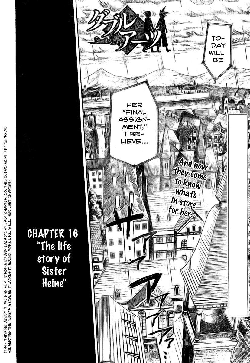 Double Arts Chapter 16 page 2 - Chapter 16: The life story of Sister Heine