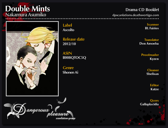 Double Mints Chapter 7.2 page 3 - Chapter 7 v2 : Drama CD Booklet