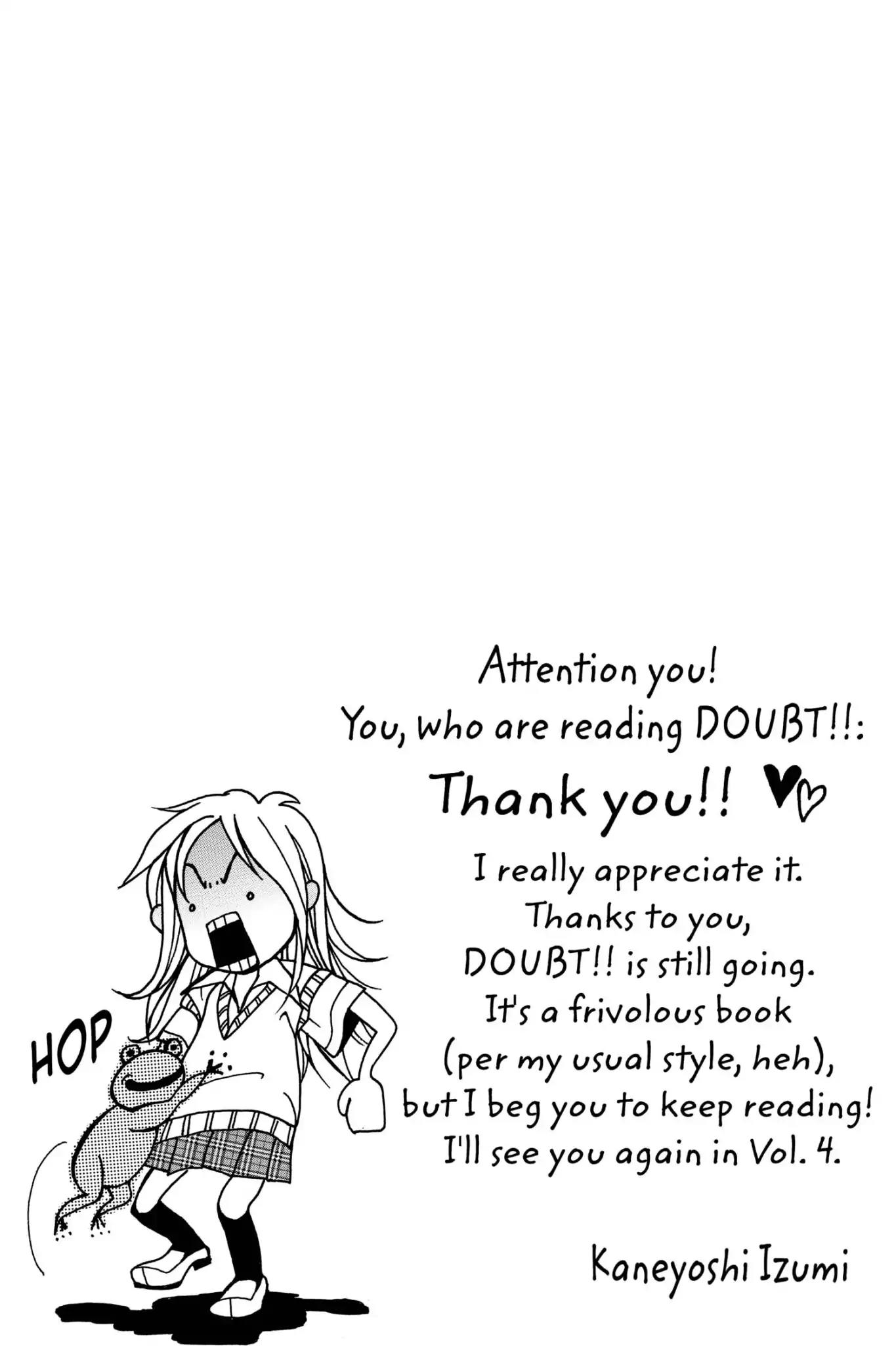 Doubt!! (Izumi Kaneyoshi) Chapter 12 page 36 - Chapter 12
