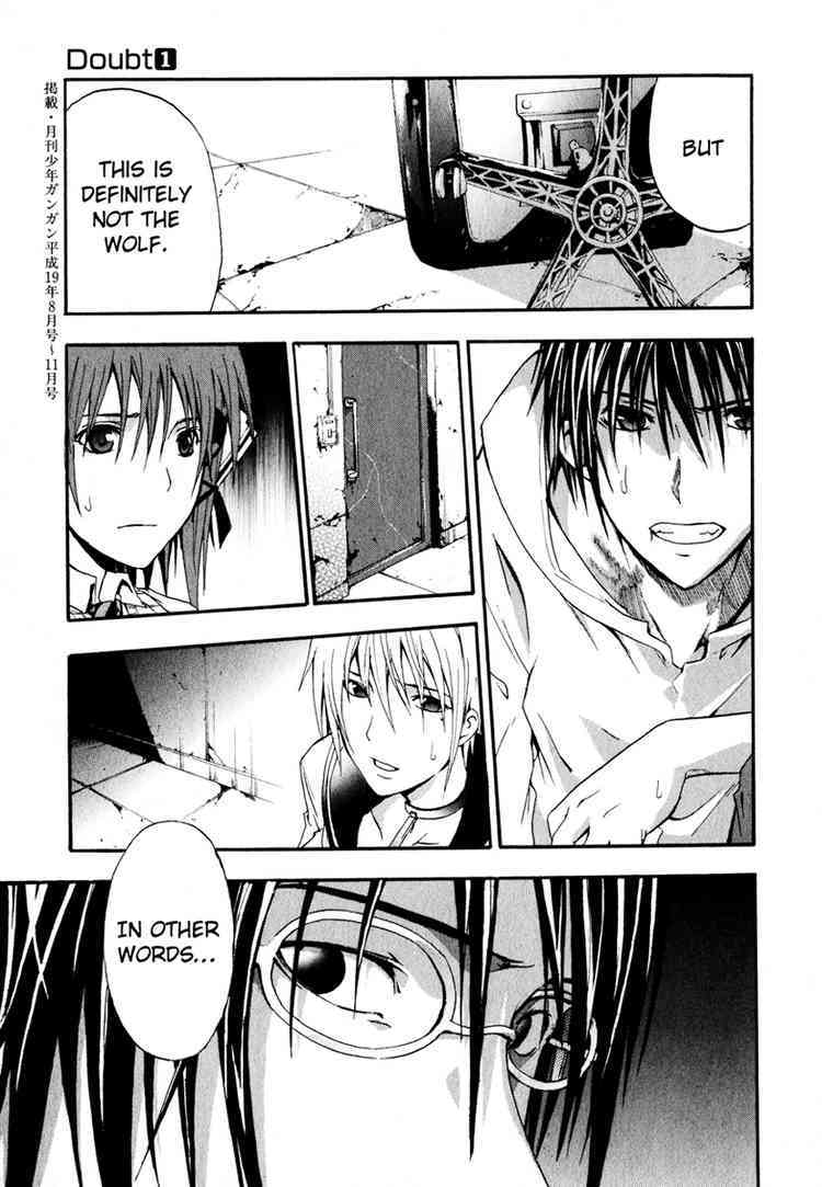 Doubt (TONOGAI Yoshiki) Chapter 4 page 35 - Chapter 4: Go On