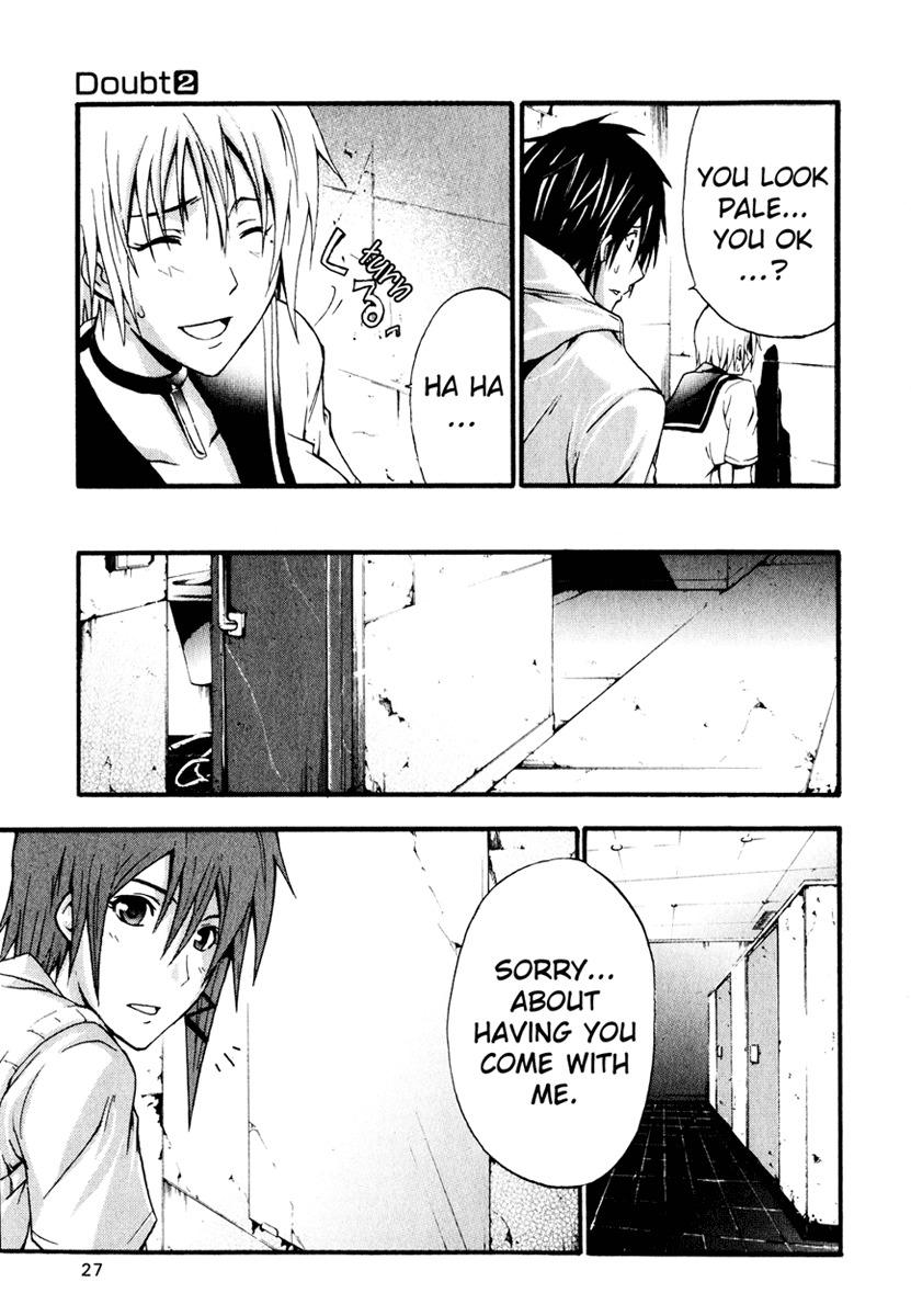 Doubt (TONOGAI Yoshiki) Chapter 5 page 27 - Chapter 5: File