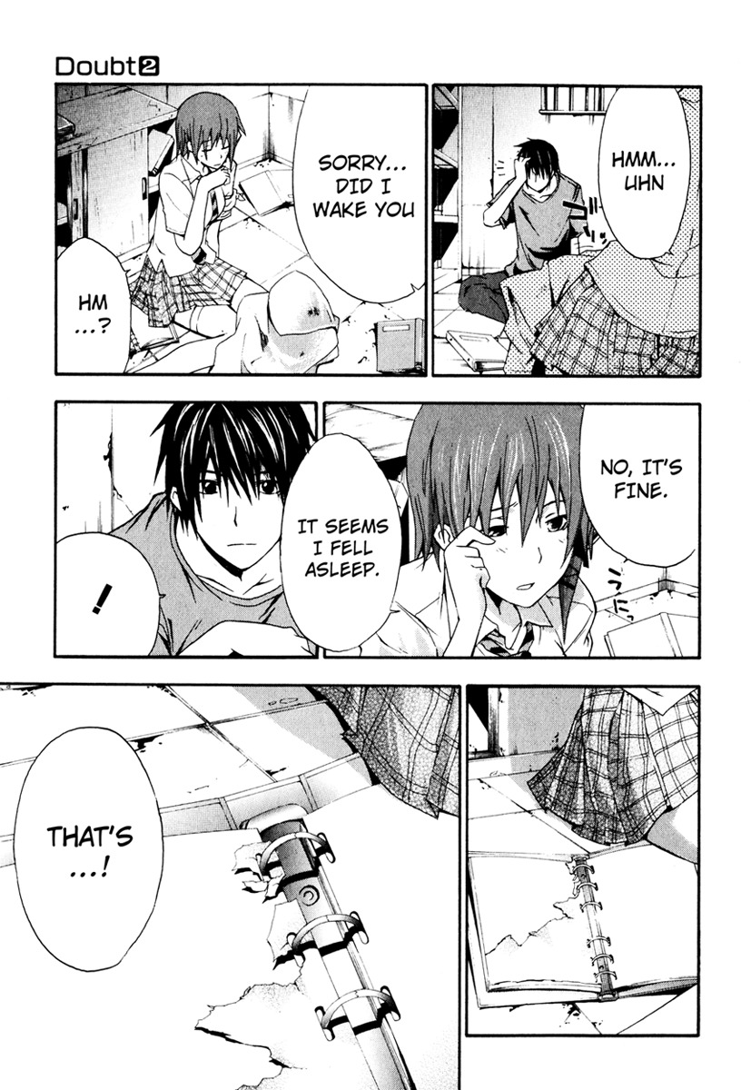 Doubt (TONOGAI Yoshiki) Chapter 8 page 25 - Chapter 8: Disappear