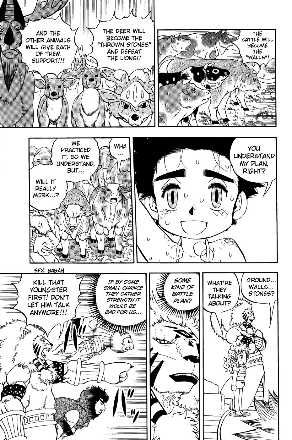 Doubutsu no Kuni Chapter 10 page 22 - Chapter 10: Monoko's Power, Tarouza's Power