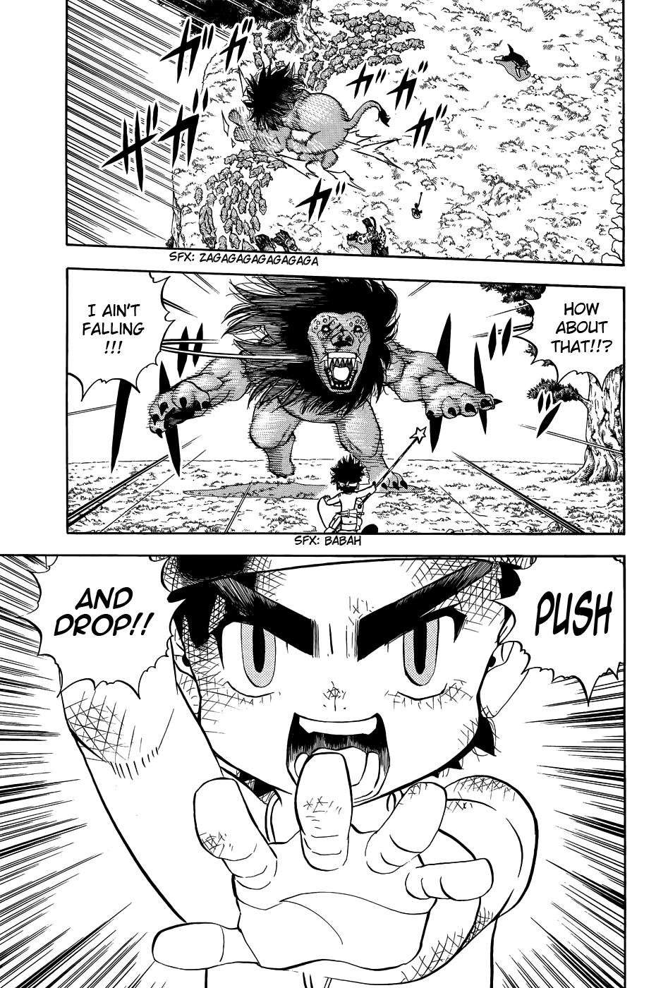 Doubutsu no Kuni Chapter 10 page 33 - Chapter 10: Monoko's Power, Tarouza's Power