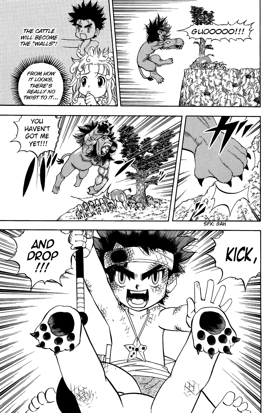 Doubutsu no Kuni Chapter 10 page 35 - Chapter 10: Monoko's Power, Tarouza's Power