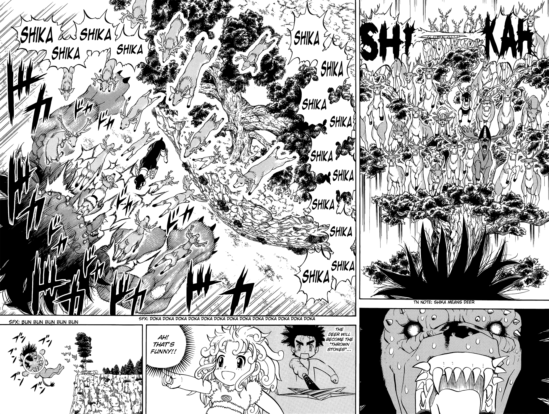 Doubutsu no Kuni Chapter 10 page 36 - Chapter 10: Monoko's Power, Tarouza's Power