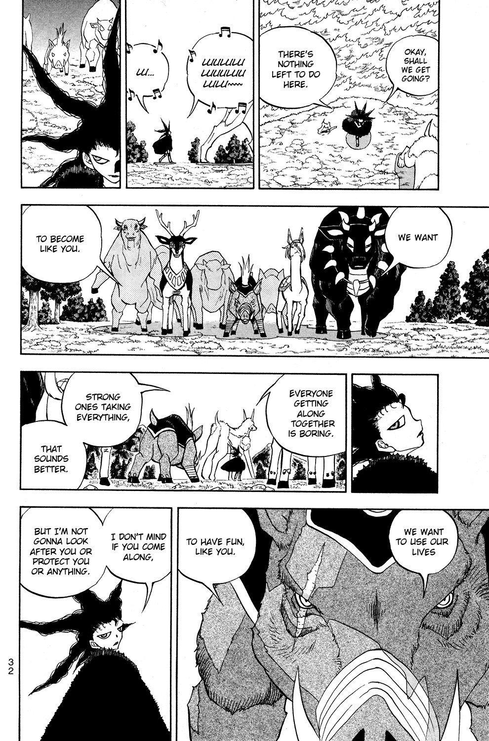 Doubutsu no Kuni Chapter 15 page 36 - Chapter 15: Tarouza's Truth