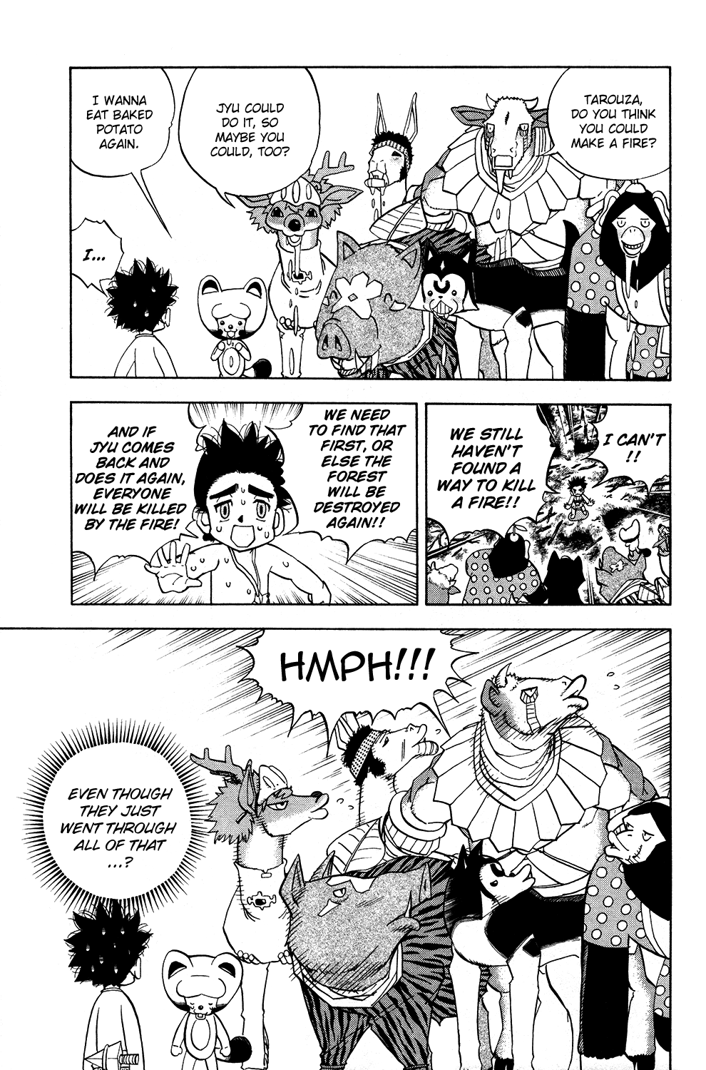 Doubutsu no Kuni Chapter 16 page 11 - Chapter 16: The Power of Fire, the Power of Numbers, the Power of Pinta