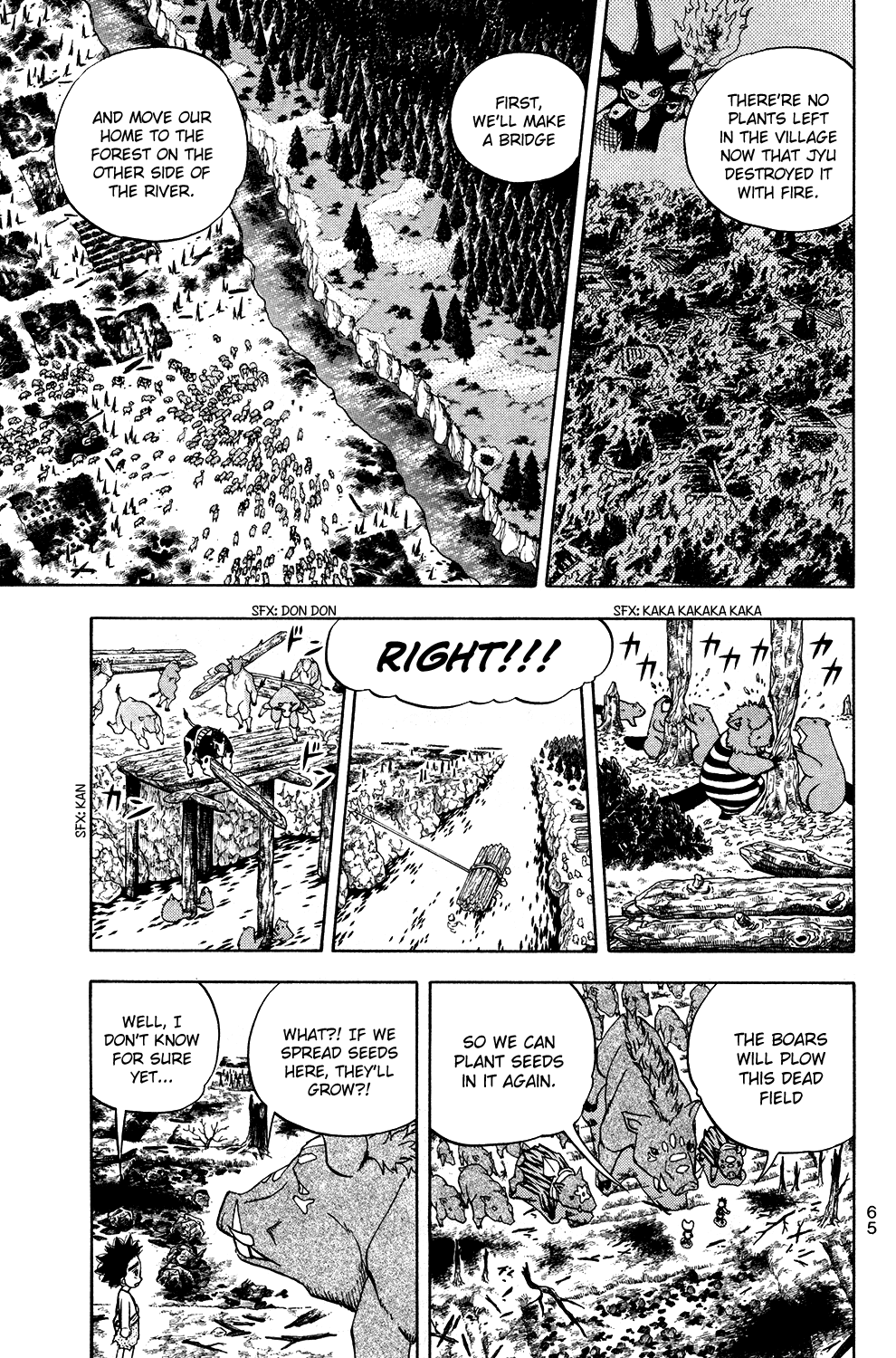 Doubutsu no Kuni Chapter 16 page 17 - Chapter 16: The Power of Fire, the Power of Numbers, the Power of Pinta