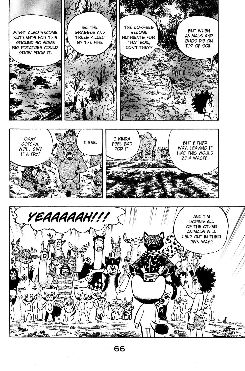 Doubutsu no Kuni Chapter 16 page 18 - Chapter 16: The Power of Fire, the Power of Numbers, the Power of Pinta