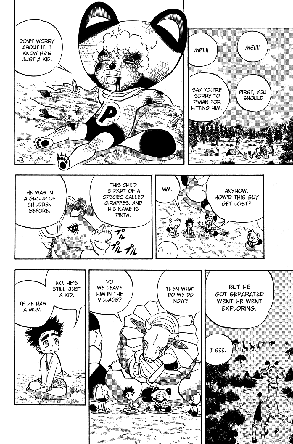 Doubutsu no Kuni Chapter 16 page 38 - Chapter 16: The Power of Fire, the Power of Numbers, the Power of Pinta