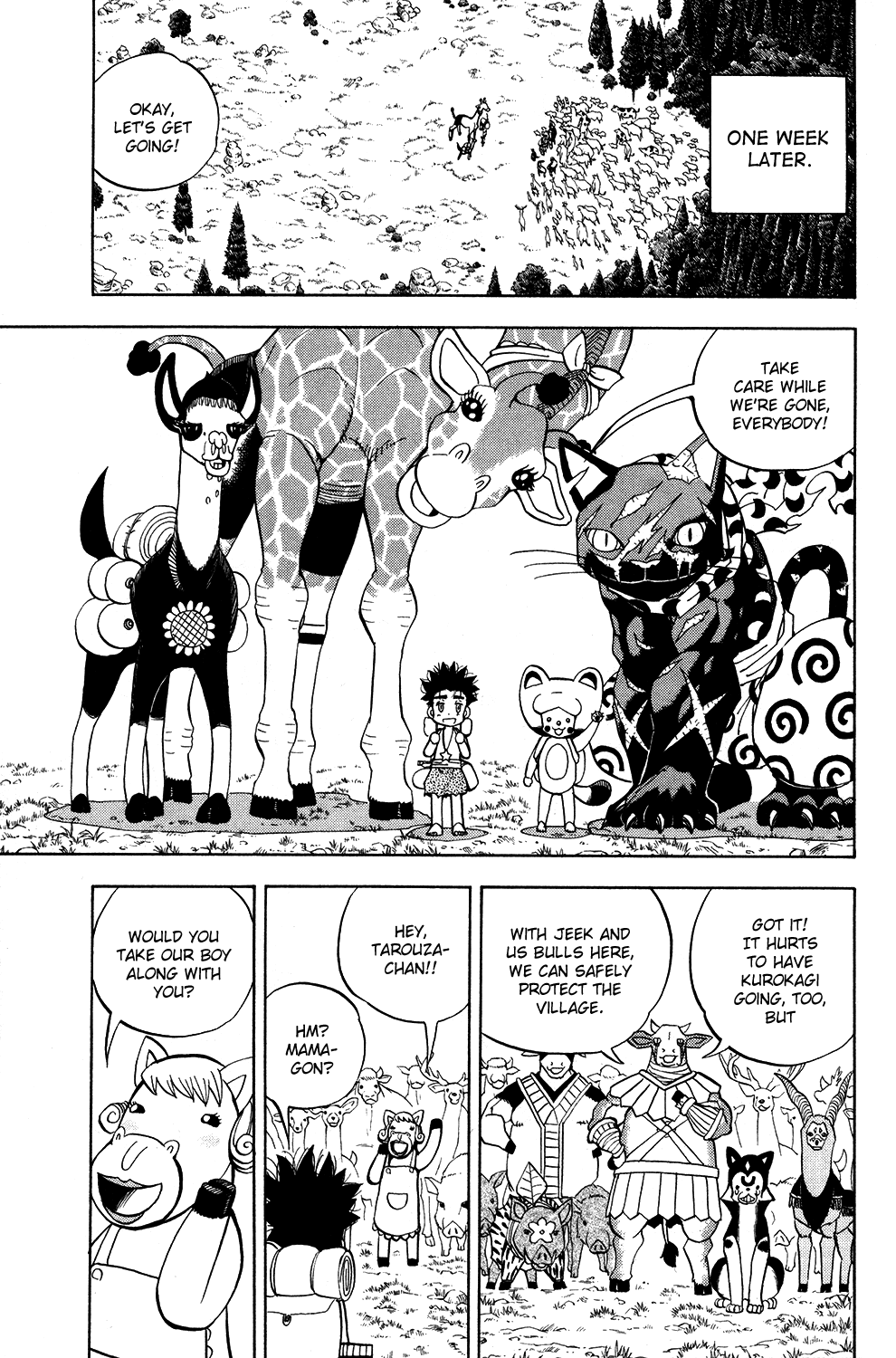 Doubutsu no Kuni Chapter 16 page 43 - Chapter 16: The Power of Fire, the Power of Numbers, the Power of Pinta
