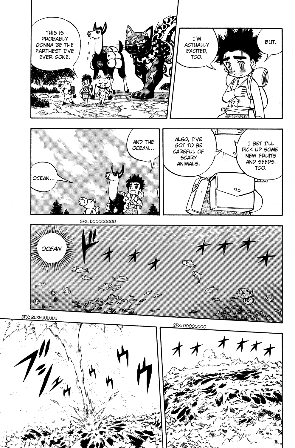 Doubutsu no Kuni Chapter 16 page 45 - Chapter 16: The Power of Fire, the Power of Numbers, the Power of Pinta