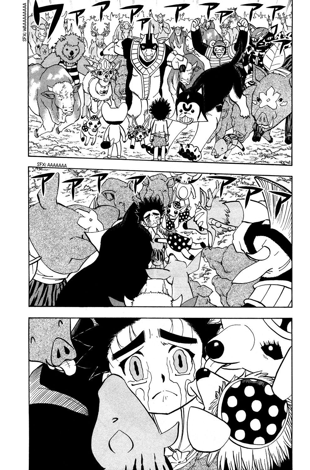 Doubutsu no Kuni Chapter 16 page 5 - Chapter 16: The Power of Fire, the Power of Numbers, the Power of Pinta