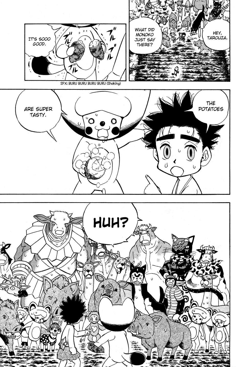 Doubutsu no Kuni Chapter 16 page 9 - Chapter 16: The Power of Fire, the Power of Numbers, the Power of Pinta