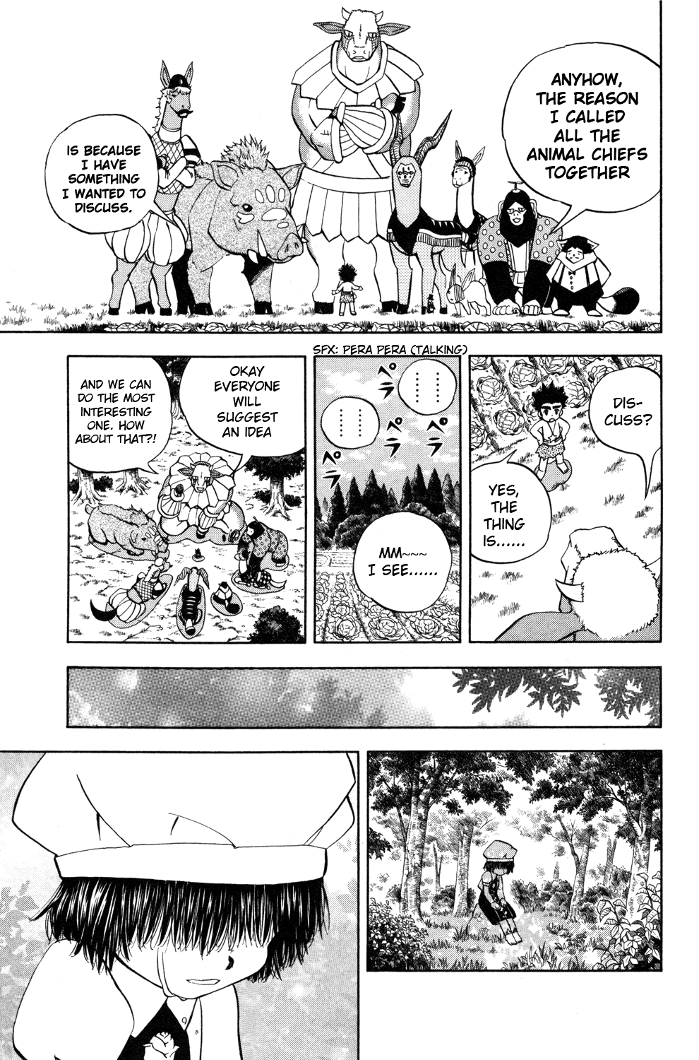 Doubutsu no Kuni Chapter 23 page 12 - Chapter 23: Llama Waterfall