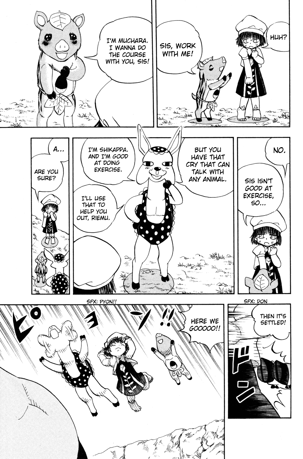 Doubutsu no Kuni Chapter 23 page 18 - Chapter 23: Llama Waterfall