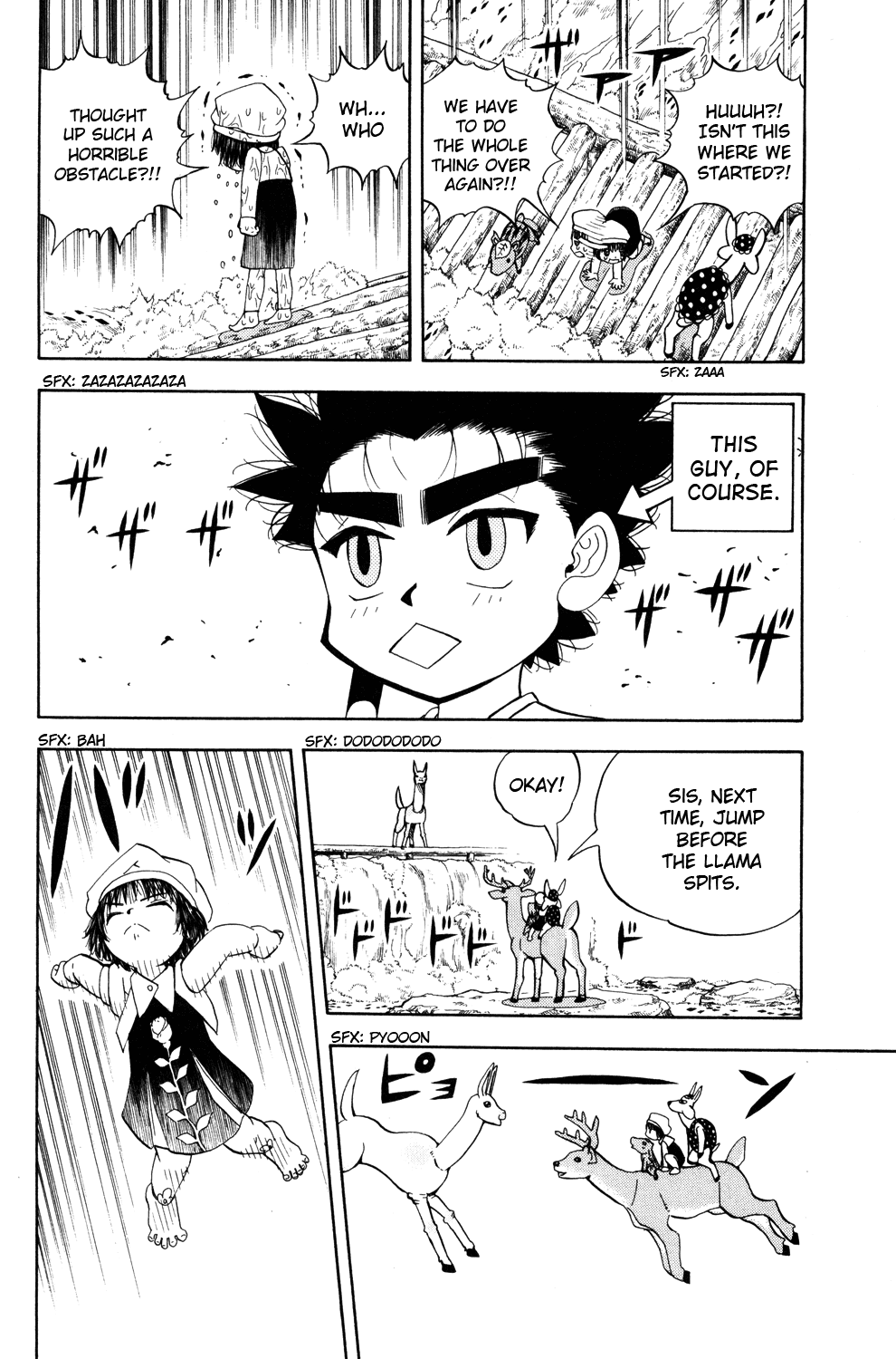 Doubutsu no Kuni Chapter 23 page 23 - Chapter 23: Llama Waterfall